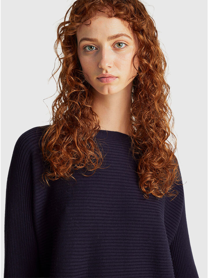 BOAT-NECK SWEAT.L/S Women image number 4